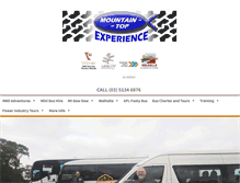 Tablet Screenshot of mountaintopexperience.com