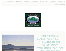 Tablet Screenshot of mountaintopexperience.info